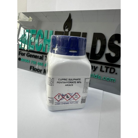 Cupric Sulphate Pentahydrate 99% AR/ACS, 500g Loba