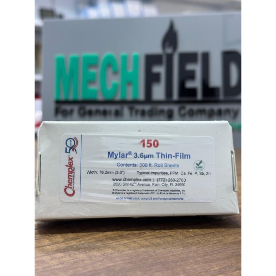 Thin Film, Mylar® 3.6μm, 300ft, Roll Sheet Chemplex