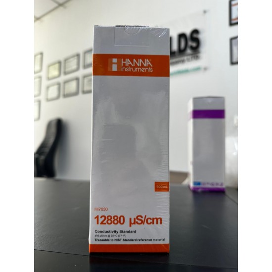 Hanna Instruments HI7030 Conductivity Calibration Standard 12,880 µS/cm