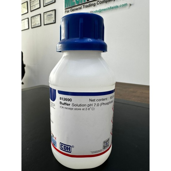CDH® Buffer Solution pH 7.0 (Phosphate) India Size 500ML
