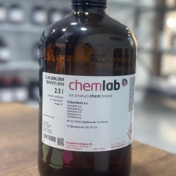 Chloroform a.r. 99.5+% CHCl3 (Stabilised with 1% Ethanol) For laboratory use, ISO, Ph. Eur.