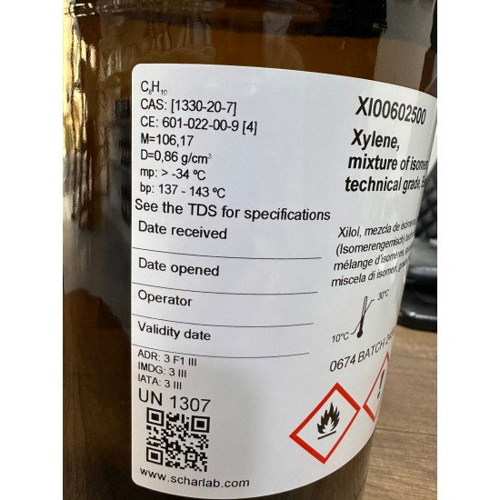 Xylene, mixture of isomers, for analysis, ExpertQ®, ACS, Reag. Ph Eur
