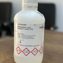 Hydrochloric acid, solution 1 mol/l (1 N)