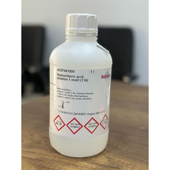 Hydrochloric acid, solution 1 mol/l (1 N)