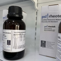 N1.0 Viscosity Standard (for research 1 only) in 500mL container. ASTM D445/6, ISO 3104/5. Supplied complete with UKAS (ISO 17025)