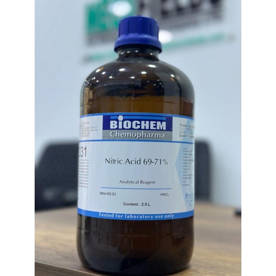 NITRIC ACID 69-71% AR Hydrogen Nitrate