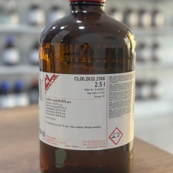 Sulfuric acid 95-97% a.r. 95-97% H2SO4 For laboratory use, ISO, Ph. Eur., trace analysis, Nitrogen analysis