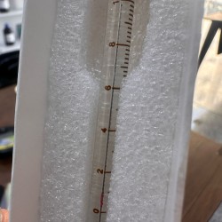 10 µL Microliter Syringe Model 701 N, Cemented Needle, 26s gauge, 2 in, point style 2