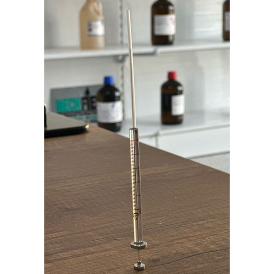 10 µL Microliter Syringe Model 701 N, Cemented Needle, 26s gauge, 2 in, point style 2