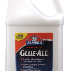 Elmers Glue All Multi-Purpose Glue, 1 Gallon, Polyvinyl Acetate Homopolymer, Indoor use